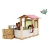 Kids Globe 610206 - Paardenbox Roze 1:24 (geschikt Voor Schleich) -Speelgoedwinkel kids globe 610206 paardenbox roze 124 geschikt voo