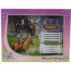 Kids Globe 640072 - Speelset: 2 Paarden Met Ruiters En Accessoires 1:24 (geschikt Voor SCHLEICH) -Speelgoedwinkel kids globe 640072 speelset 2 paarden met ruiters e