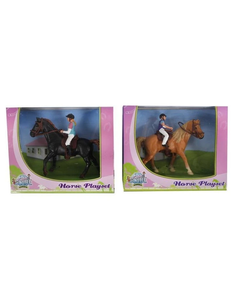 Kids Globe 640078A - Paard (lichtbruin) Met Amazone 1:24 (geschikt Voor SCHLEICH) 5 Kids Globe 640078A - Paard (lichtbruin) Met Amazone 1:24 (geschikt Voor SCHLEICH) - Afbeelding 3