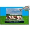 Kids Globe 571876 - Liggende Koeien Roodbont (1:32 / Siku)