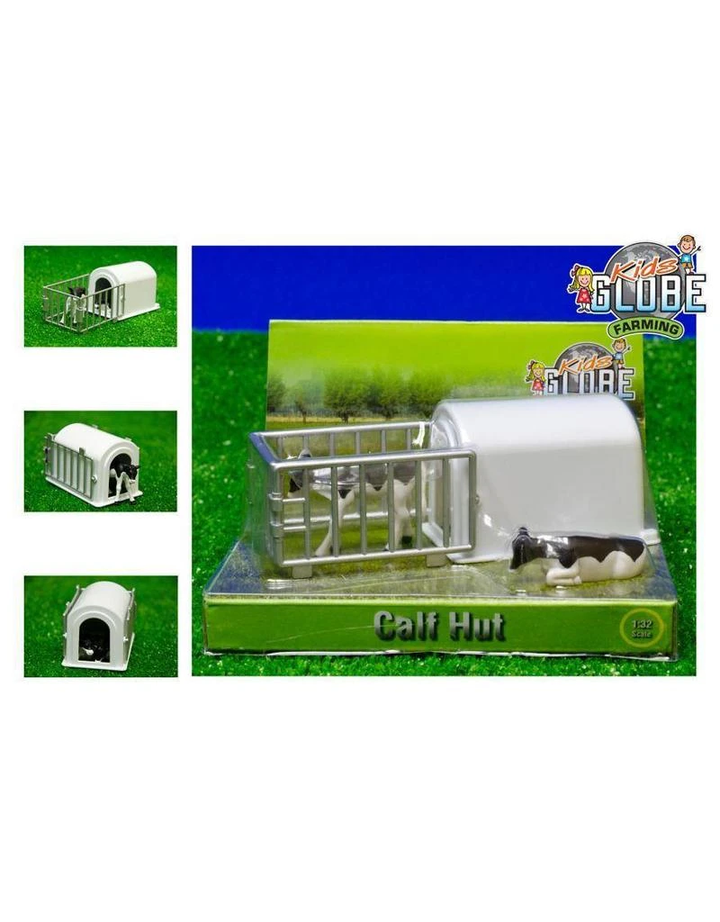 Kids Globe 571964 - Kalverhut Met 2 Kalveren 1:32 3 Kids Globe 571964 - Kalverhut Met 2 Kalveren 1:32