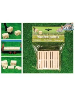 Kids Globe 610023 - Houten Pallets (6 Stuks) 1:16