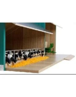 Kids Globe 610200 - Stal Met Loods (1:32 / Siku) -Speelgoedwinkel kids globe kids globe 610200 stal met loods 132 si 3