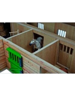 Kids Globe 610211 - Paardenhoekstal Met3 Boxen En Berging1:24 Bruin/zwart (geschikt Voor Schleich) 7 Kids Globe 610211 - Paardenhoekstal Met3 Boxen En Berging1:24 Bruin/zwart (geschikt Voor Schleich) -Speelgoedwinkel kids globe kids globe 610211 paardenhoekstal met3 2