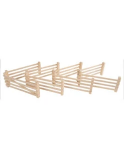 Kids Globe 610226 - Set Van 8 Houten Hekken 1:24