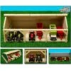 Kids Globe 610491 - Tractorloods Voor 6 Tractoren (1:87 / Siku)