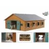 Kids Globe 610595 - Paardenstal Met 7 Boxen (1:24) GESCHIKT Voor SCHLEICH!!