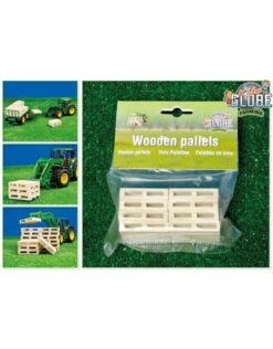 Kids Globe 610761 - Houten Pallets (8 Stuks) 1:32