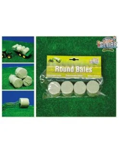 Kids Globe 610762 - Kuilvoerbalen Rond (4 Stuks) 1:32