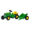 Rolly Toys 012190 - RollyKid John Deere Met Aanhanger -Speelgoedwinkel rolly toys rolly toys 012190 rollykid john deere m