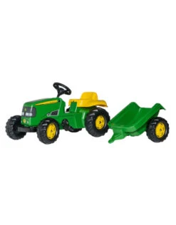Rolly Toys 012190 - RollyKid John Deere Met Aanhanger