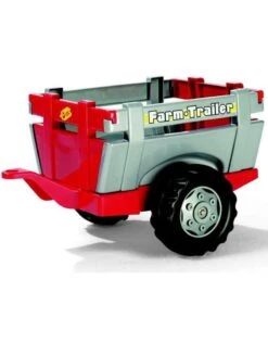 Rolly Toys 122097 - Farm Trailer Rood/grijs