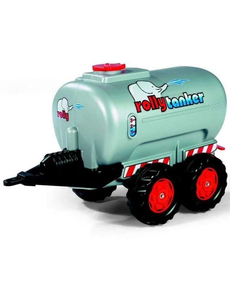 Rolly Toys 122127 - Tanker, Tandemasser Zilver 3 Rolly Toys 122127 - Tanker, Tandemasser Zilver