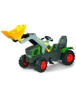 Rolly Toys 611089 - Fendt Vario 211 Met Rolly Trac Lader En Luchtbanden