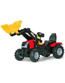 Rolly Toys 611126 - Case Puma 225 CVX Met Rolly Trac Lader En Luchtbanden