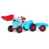 Rolly Toys 630042 - RollyKiddy Classic Tractor Met Voorlader En Aanhanger - Blauw -Speelgoedwinkel rolly toys rolly toys 630042 rollykiddy classic tr
