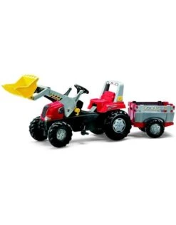 Rolly Toys 811397 - Rolly Junior RT Met Junior Lader En FarmTrailer