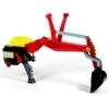 Rolly Toys Graafmachine Rood (voor Tractoren 03 / 04 / Unimog) -Speelgoedwinkel rolly toys rolly toys graafmachine rood voor tract