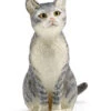 Schleich CAT 13771 - Grijze Kat, Zittend -Speelgoedwinkel schleich schleich cat 13771 grijze kat zittend