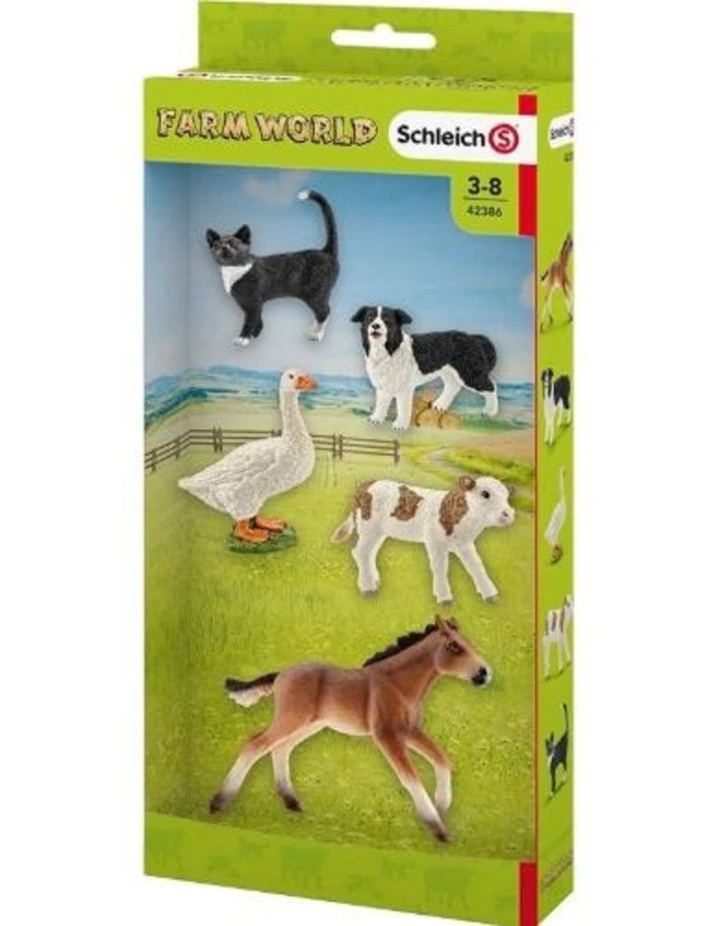 Schleich Farm 42386 - Dieren Set 4 Schleich Farm 42386 - Dieren Set - Afbeelding 2