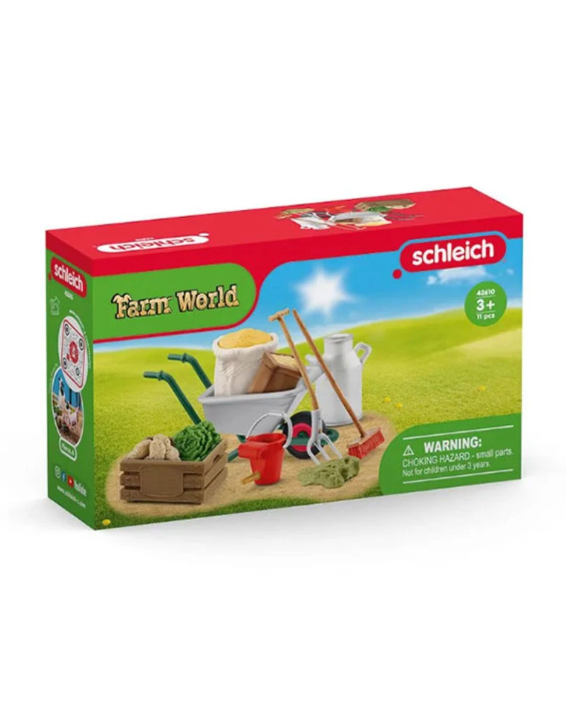 Schleich Farm 42610 - Accessoires Voor In De Stal 4 Schleich Farm 42610 - Accessoires Voor In De Stal - Afbeelding 2