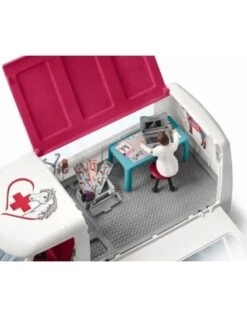 Schleich Horses 42439 - Mobiele Dierenarts Met Hannover Veulen -Speelgoedwinkel schleich schleich horses 42439 mobiele dierenarts 1