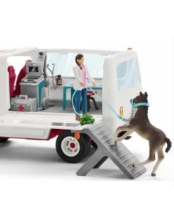 Schleich Horses 42439 - Mobiele Dierenarts Met Hannover Veulen -Speelgoedwinkel schleich schleich horses 42439 mobiele dierenarts 3