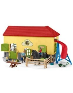 Schleich Horses 42485 - Paardenstal -Speelgoedwinkel schleich schleich horses 42485 paardenstal 1