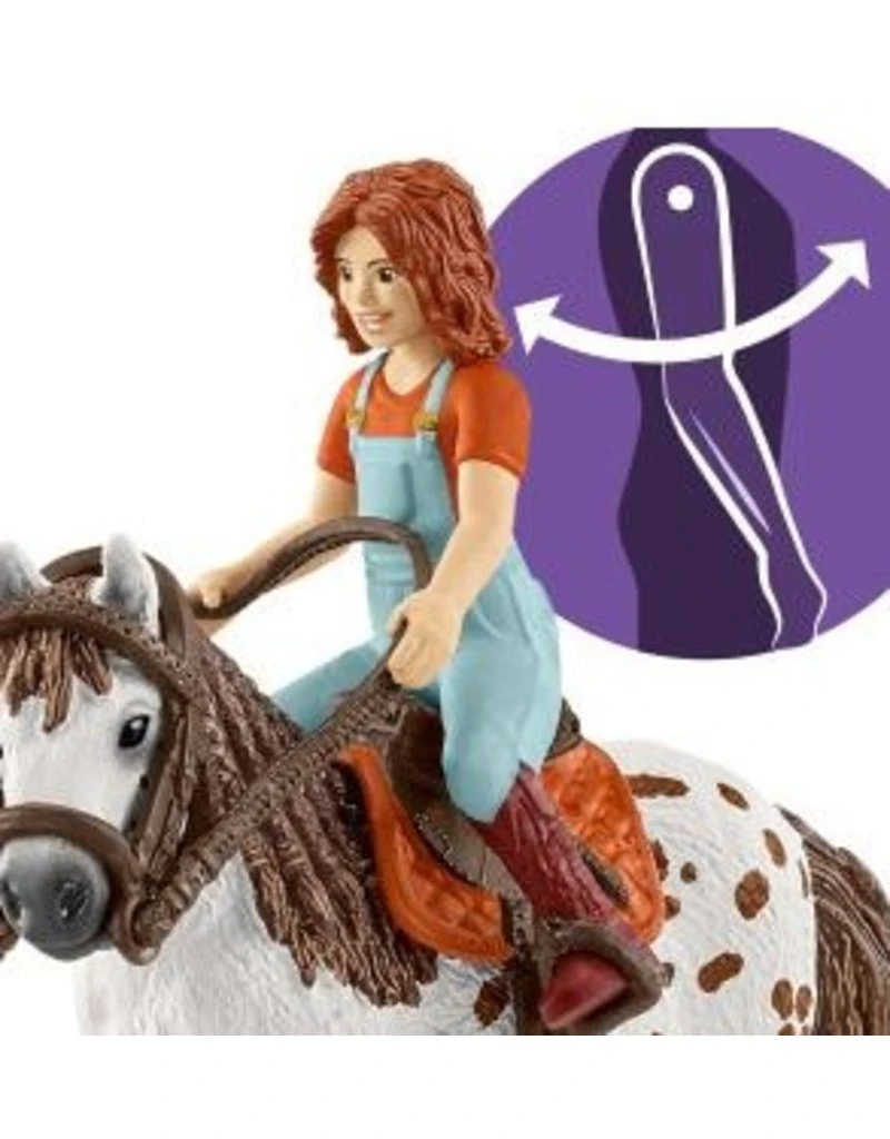 Schleich Horses 42518 - Mia En Spotty 4 Schleich Horses 42518 - Mia En Spotty - Afbeelding 2
