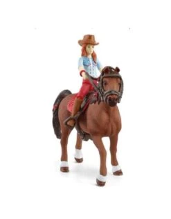 Schleich Horses 42539 - Hannah En Cayenne -Speelgoedwinkel schleich schleich horses 42539 hannah en cayenne 2
