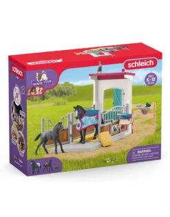 Schleich Horses 42611 - Paardenbox Met Merrie En Veulen -Speelgoedwinkel schleich schleich horses 42611 paardenbox met merr 2