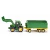 Siku 1843 - John Deere Met Frontlader En Aanhanger 1:87 -Speelgoedwinkel siku siku 1843 john deere met frontlader en aanhan