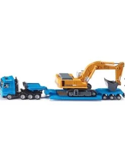 Siku 1847 - Dieplader Met Graafmachine 1:87