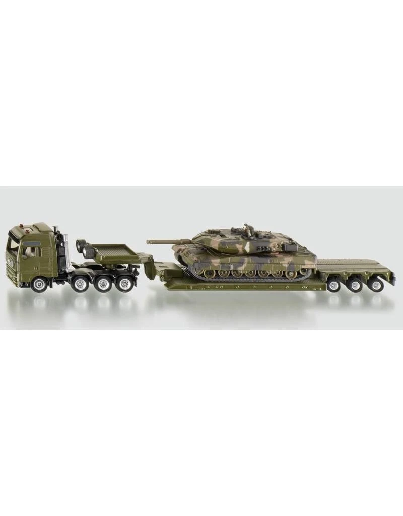 Siku 1872 - Zwaartransport Met Tank 1:87 3 Siku 1872 - Zwaartransport Met Tank 1:87