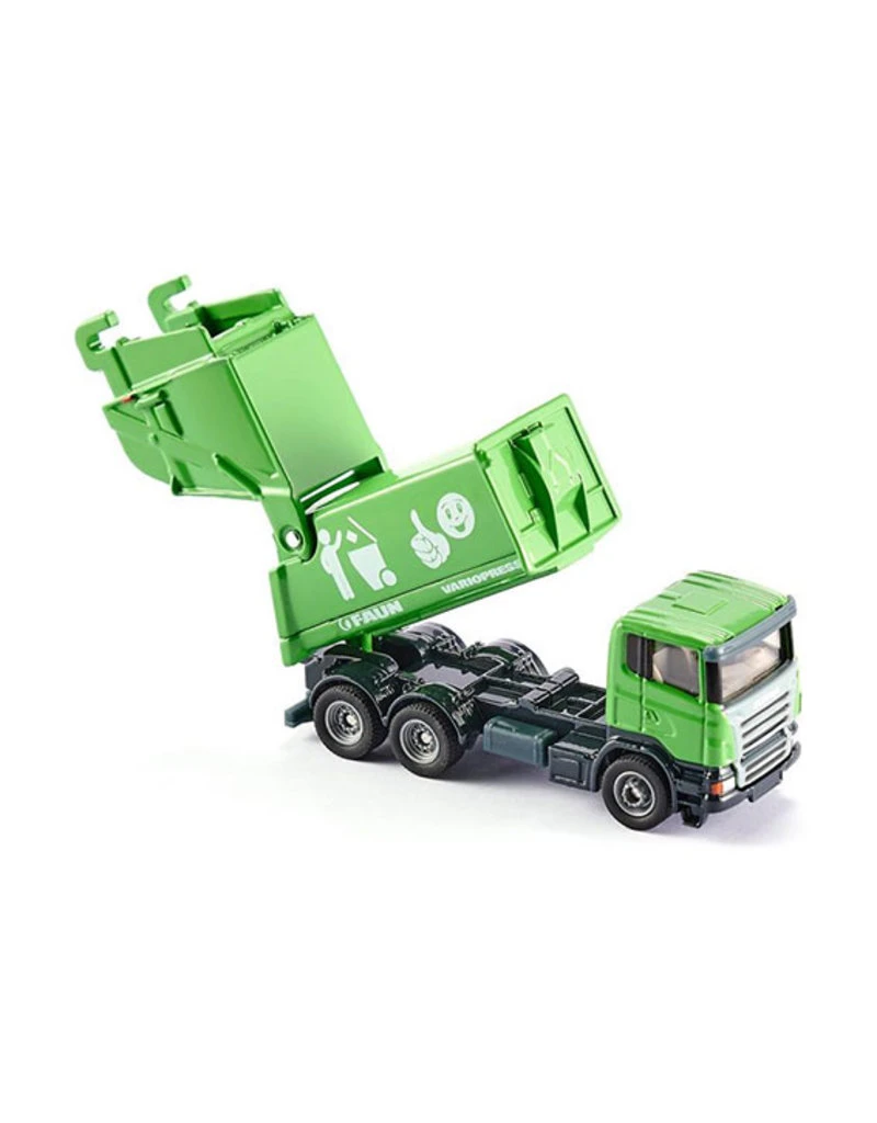 Siku 1890 - Faun Vuilniswagen Scania Met Vuilcontainer 1:87 4 Siku 1890 - Faun Vuilniswagen Scania Met Vuilcontainer 1:87 - Afbeelding 2