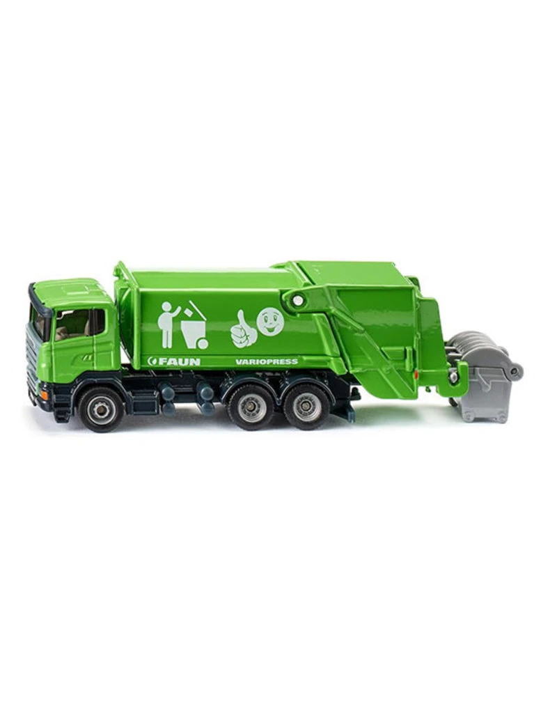 Siku 1890 - Faun Vuilniswagen Scania Met Vuilcontainer 1:87 3 Siku 1890 - Faun Vuilniswagen Scania Met Vuilcontainer 1:87