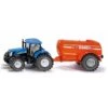 Siku 1945 - New Holland Tractor Met Eenassig Giervat 1:50 -Speelgoedwinkel siku siku 1945 new holland tractor met eenassig gi