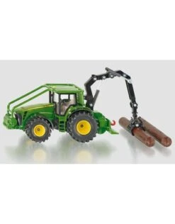 Siku 1974 - John Deere Bosbouwtractor Met Kraan 1:50
