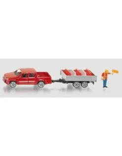 Siku 3543 - Pick-Up Met Kipper Aanhanger 1:55