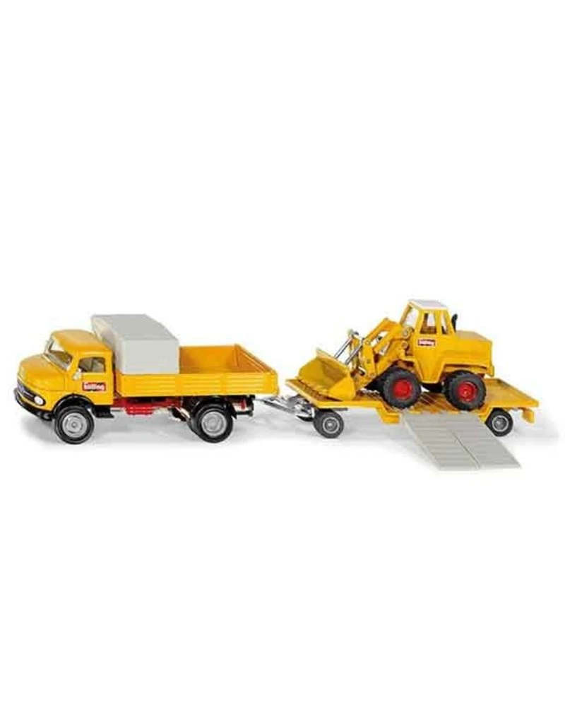 Siku 4117 - Mercedes Benz 710 Met Kramer Shovel 1:50 3 Siku 4117 - Mercedes Benz 710 Met Kramer Shovel 1:50