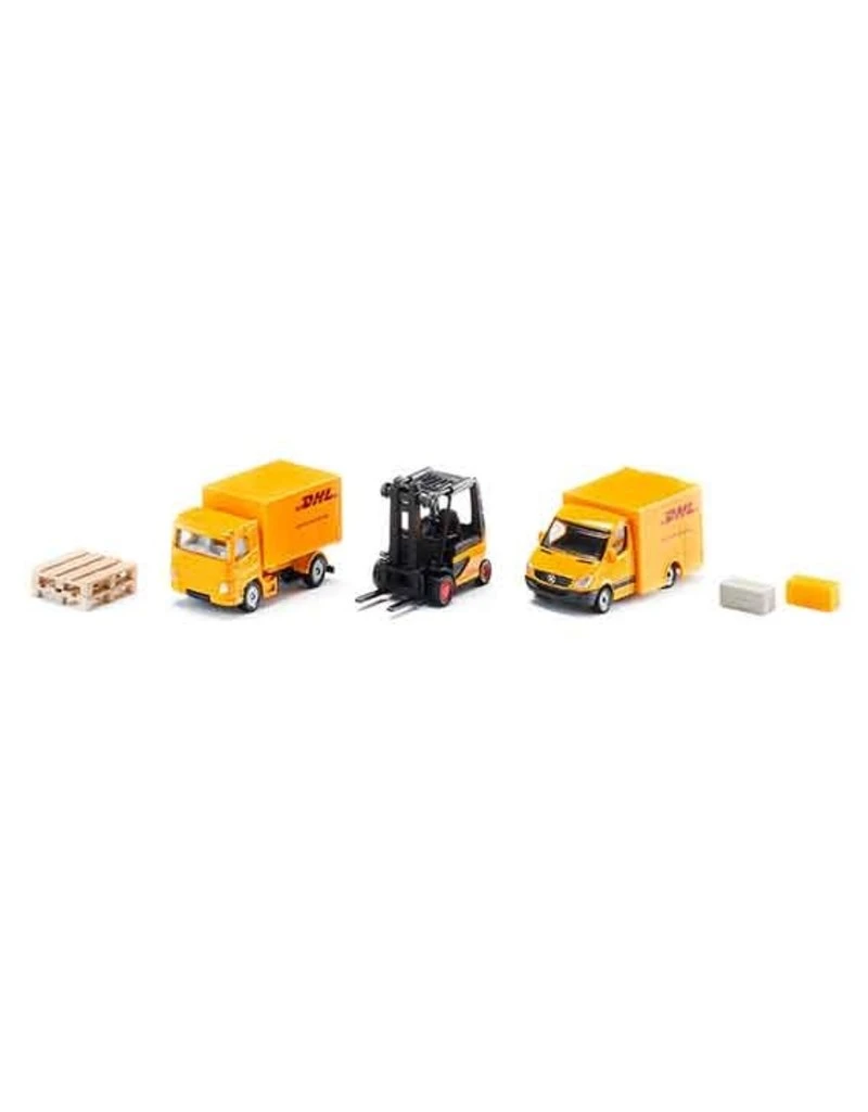 Siku 6335 - Geschenkset DHL 4 Siku 6335 - Geschenkset DHL - Afbeelding 2