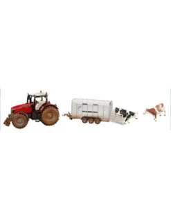 Siku 8608 - Massey Ferguson Met Veetrailer 1:32