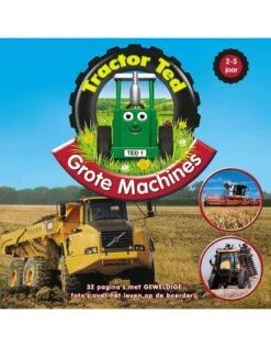 Tractor Ted - Boek: Grote Machines