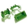 Wiking 77381 - John Deere Kleur Frontladerset A : Bak, Balen- & Bomenklem 1:32 -Speelgoedwinkel wiking wiking 77381 john deere kleur frontladerset