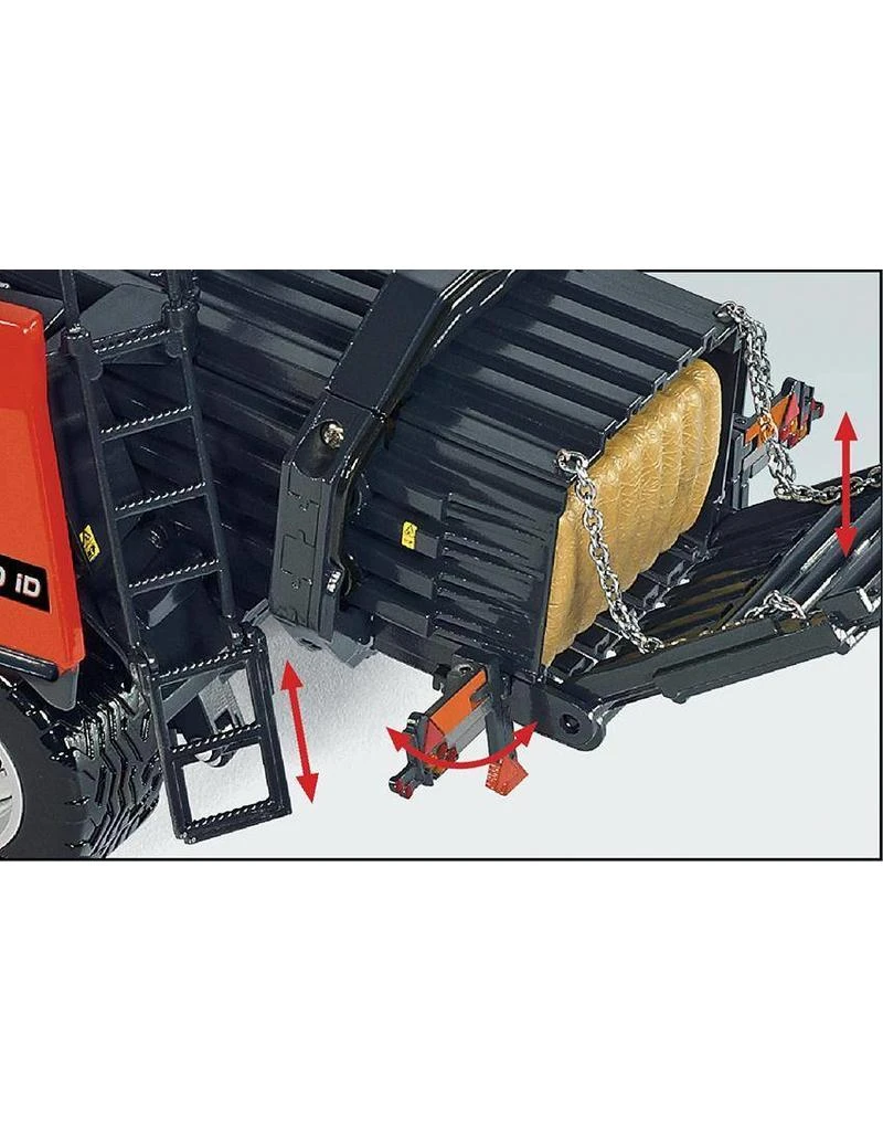 Wiking 77819 - Kuhn Grootbalenpers 1:32 4 Wiking 77819 - Kuhn Grootbalenpers 1:32 - Afbeelding 2