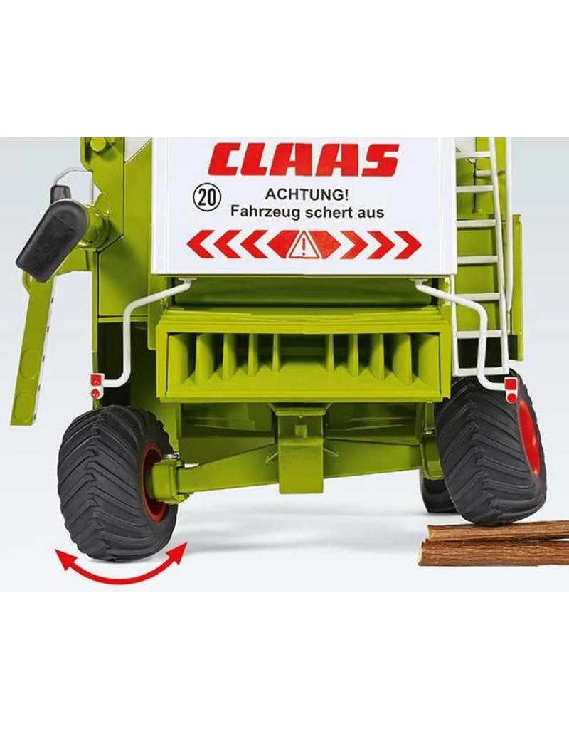 Wiking 77834 - Claas Maaidorser Commander 116 CS 1:32 5 Wiking 77834 - Claas Maaidorser Commander 116 CS 1:32 - Afbeelding 3